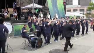 UConn Band and Cheer Take on New Orleans