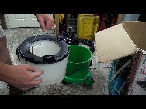 Numatic George Cleaning Oil Spill!