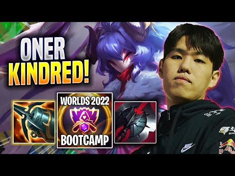 ONER CHILLING WITH KINDRED! - T1 Oner Plays Kindred JUNGLE vs Graves! | Bootcamp 2022