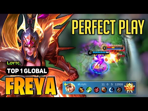 Freya Best Build 2023 [ Freya Top Global Gameplay ] By Loytc. - Mobile Legends