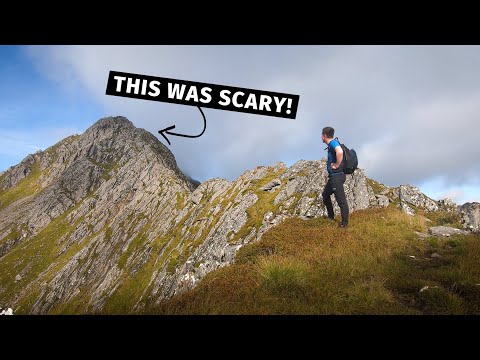 This Scottish Ridgewalk was HARDER than I expected.. The Forcan Ridge