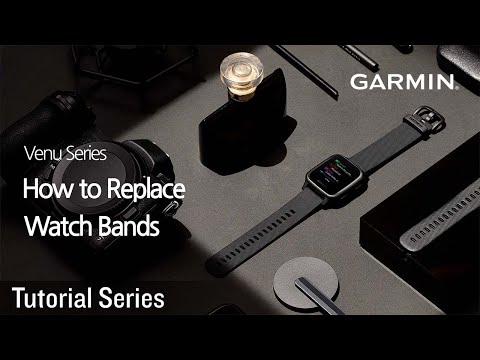 Išmaniojo laikrodžio Garmin Acc, Venu 2 Plus dirželis, Baltos spalvos, 20mm video