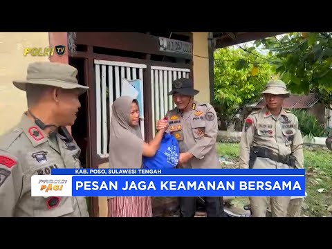 KAOPS MADAGO RAYA SAMBANGI WARGA POSO, SALURKAN BANSOS DAN DENGAR ASPIRASI