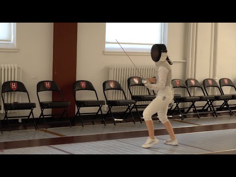 Fencing with Harvard Olympian Jessica Guo