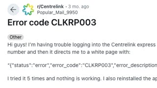 How To Resolve Centrelink Express Plus App Error CLKRP003