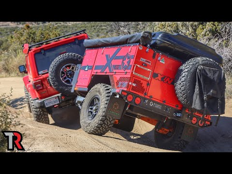Unstoppable Overland Trailer Walk Around - Patriot Campers X1-N Code Red