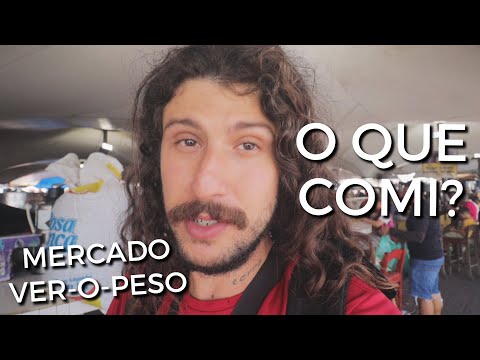 cheguei em Belém do Pará! primeiras impressões e comendo na rua