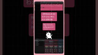 【学校あるある】わからない時とわかる時の歌 feat.初音ミク #Shorts #kawaii