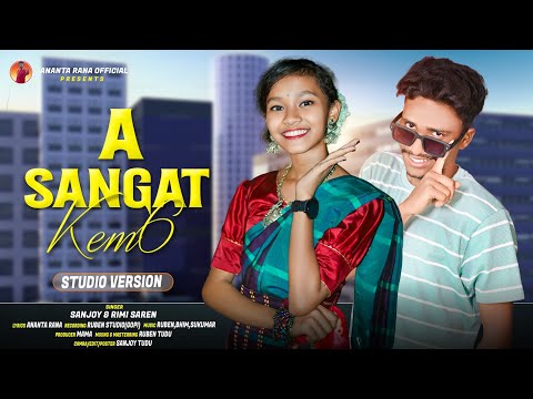 A SANGAT KEM6//NEW SANTALI STUDIO VERSION 2025//SANJOY AND RIMI SAREN SANTALI SONG