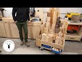 Build A Compact Lumber Storage Cart From A Single Sheet Of Plywood