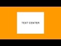 Text Center Inside a Div Block