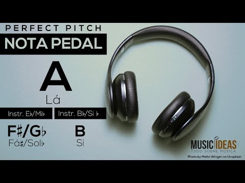 Nota Pedal Lá (A) | Perfect Pitch A