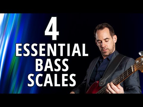 Four Essential Bass Scales || Pentatonic & Blues (No.174)