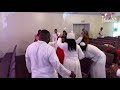Apostle Nix Laying Hands & Glory falling praise break