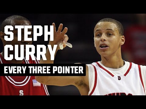 Every Steph Curry 3-pointer from March Madness
