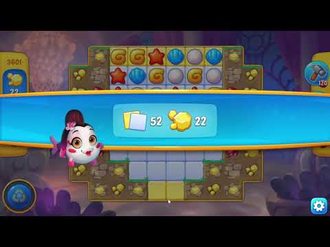 Fishdom 3601 Level - NO BooSTERS