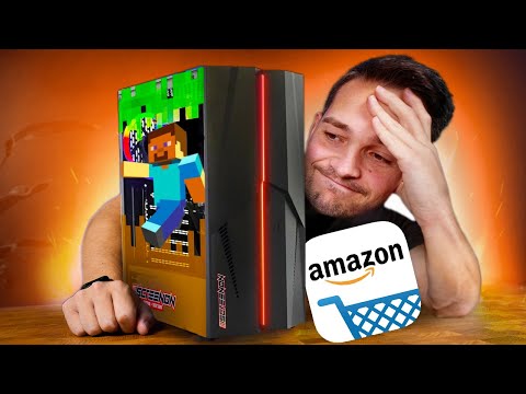 HORROR!!  The "Minecraft Gaming PC" from Amazon... #GamingSchrott