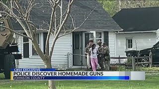 Police arrest homeowners in Johnson Co. found with guns, narcotics