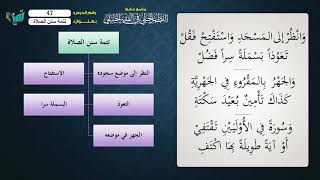 صورة 47 شرح النظم الجلي مع الإحمرار للشيخ عامر بهجت   تمة سنن الصلاة