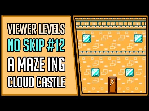 SMM2 | A Maze ing Cloud Castle | Viewer Levels No Skip #12