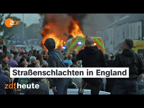 Wie Desinformation rechtsextreme Proteste in England anheizen | auslandsjournal