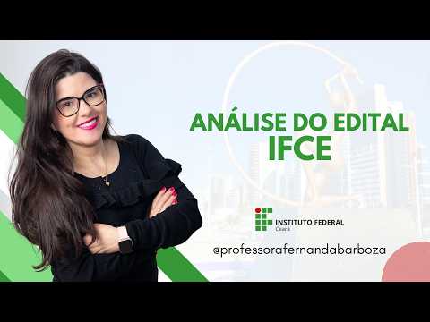 Análise do Edital IFCE - Fernanda Barboza