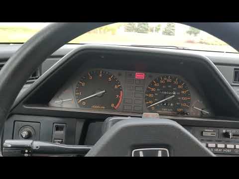 Thumbnail for 1986 Honda Civic CRX warm start by Honda CR-X, Car, Honda Civic