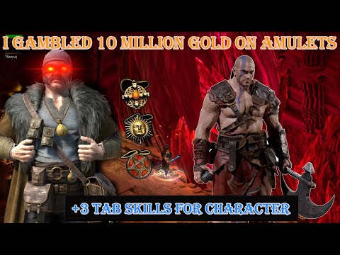 🎲 I Gambled 10 Million Gold on Amulets  in Diablo 2 Resurrected – Here’s What I Got! 🎲