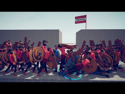 100x AZTEK vs 50x ARMY MAN WW2 - Totally Accurate Battle Simulator | TABS