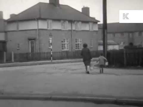 1960s Gipsy Lane, Leicester, City Street, Residential UK