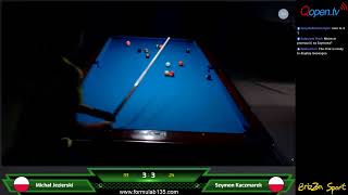 Szymon Kaczmarek vs Michał Jezierski - Turniej Formuła B 1-3-5 Standard Maj 2021 - 1/8 Finału - klasa B