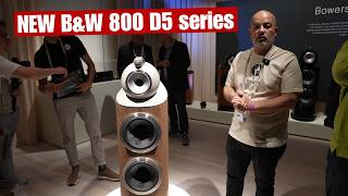 The brand new B&W 800 D5 series with Yann from B&W