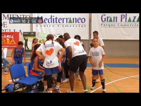 Final de la Final Four Mini Femenino Oro entre CB Marbella La Cañada y CB Salliver (RTV Marbella)