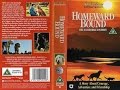 Homeward Bound The Incredible Journey UK VHS 1994