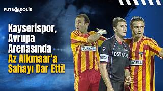 Kayserispor, Avrupa Arenasında Az Alkmaar'a Sahayı Dar Etti! Kayserisp