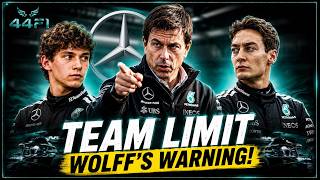 TOTO WOLFF ISSUES ULTIMATUM TO RUSSELL AND ANTONELLI! | FORMULA 1