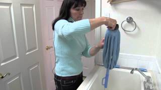 Super Absorbent Microfiber Twist Mop - The cleaning power of Microfiber with hands-free wringing