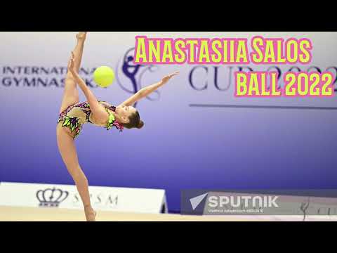Anastasiia Salos ball 2022 || music for rhythmic gymnastics