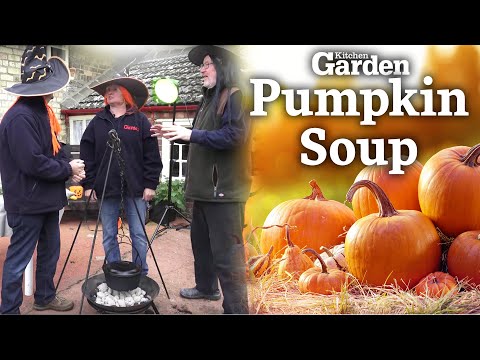 How to Make Pumpkin Soup | Kitchen Garden Magazine | Halloween Spooktacular 2017