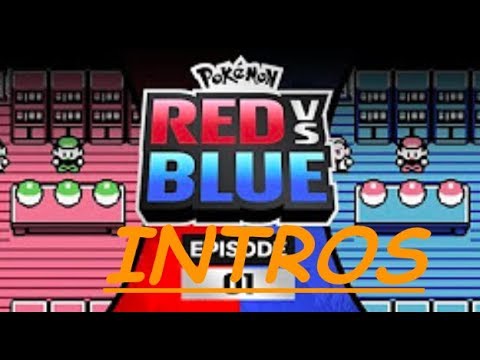 All pokemon red & blue versus intros  ( original151 & dobbs )