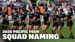 Black Ferns Squad Named for the Pacific Four Series Thumbnail