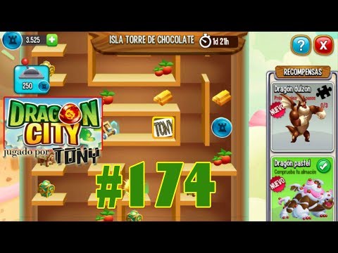 Dragon City "Capítulo 174 - La Isla Torre de Chocolate (y 4ª parte)" por Tony