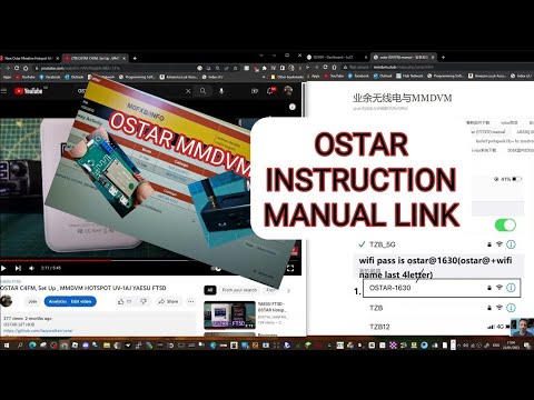 OSTAR MMDVM INSTRUCTION MANUAL LINK