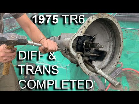 1975 Triumph TR6 - Part 13 - Completing the Transmission and Diff