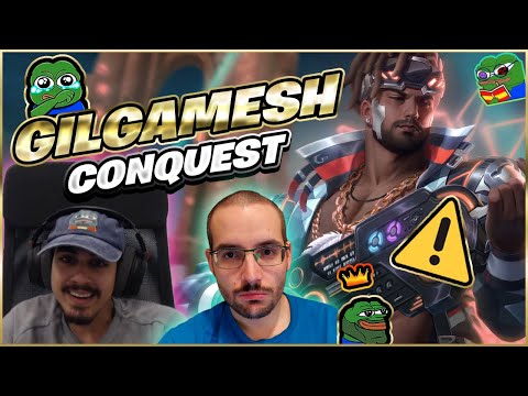 GILGAMESH, CUMPLE SU FUNCIÓN | Julio | Smite Ranked Conquest DuoQ Warchi 👑