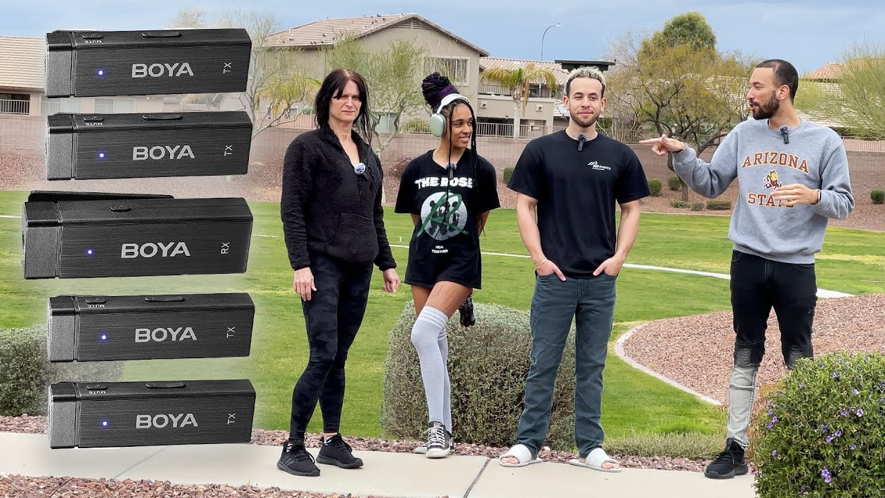 2,4 GHz 4-kanaals draadloos microfoonsysteem (BY-W4)