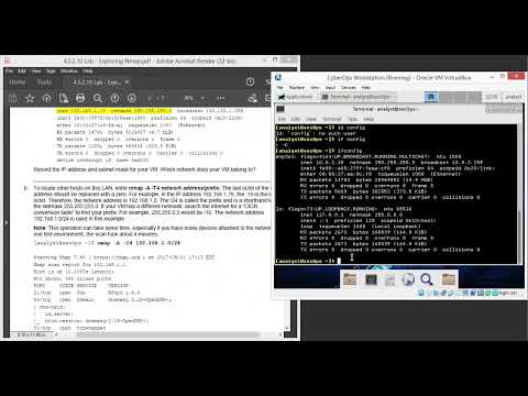 4.5.2.10 Lab - Exploring Nmap