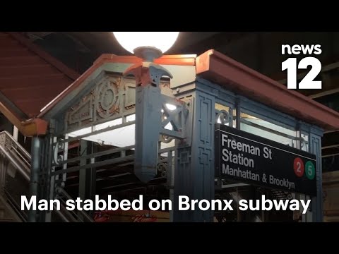 18-year-old stabbed on train in The Bronx | News 12