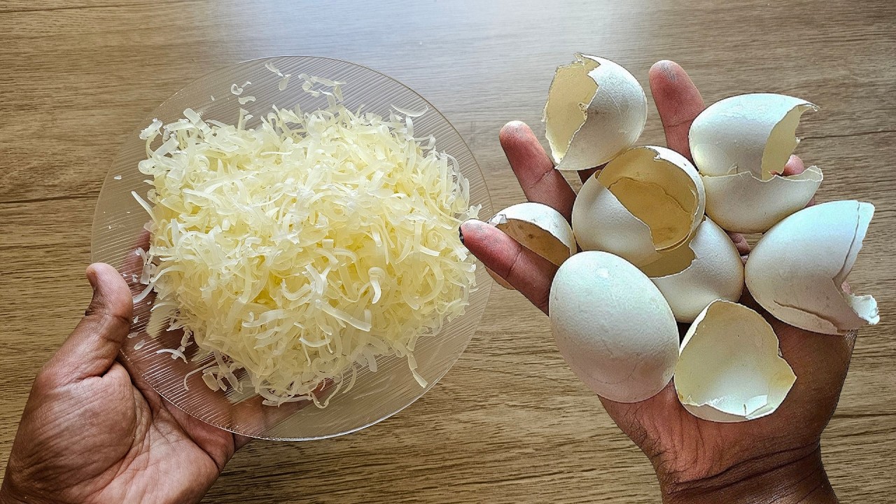 Just mix EGGSHELLS and SOAP and I won't waste any more money.