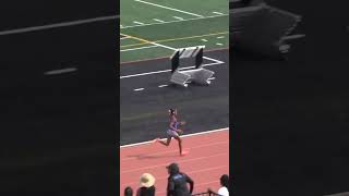 She was OUT! 14.08 for 100m for a 9-year-old!